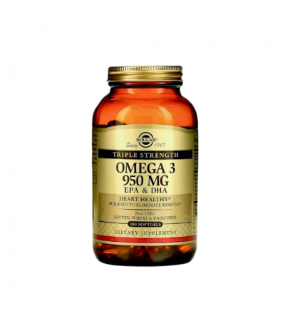 Omega-3 fish oil 950 mg Solgar