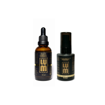 Набір LUM "АКТИВАЦІЯ РОСТУ ТА ВІДНОВЛЕННЯ БЛИСКУ. RESTORE DUET" (Лосьйон для пришвидшення росту волосся + Флюїд для волосся рідкий шовк)