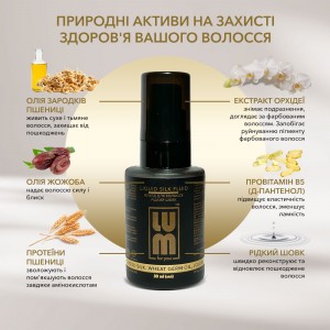 Флюид для волос Жидкий шелк LUM Liquid Silk Fluid