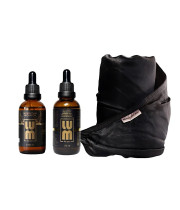 LUM set "GROWTH ACTIVATION AND AMAZING VOLUME" (Hair growth lotion, argan oil, turban)