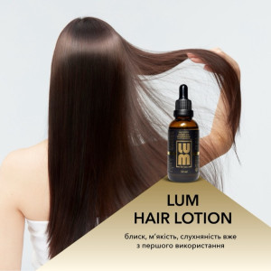 LUM set "DOUBLE GROWTH X2 AND DEEP CLEANING" (2 PCs hair growth Lotion, peeling, Thermal Protection Spray)