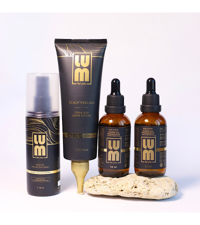 Набір LUM «ПОДВОЄНИЙ РІСТ Х2 ТА ГЛИБОКЕ ОЧИЩЕННЯ» (2 шт Лосьйон для росту волосся, Пілінг, Термозахисний спрей) Набір LUM «ПОДВОЄНИЙ РІСТ Х2 ТА ГЛИБОКЕ ОЧИЩЕННЯ» (2 шт Лосьйон для росту волосся, Пілінг, Термозахисний спрей)